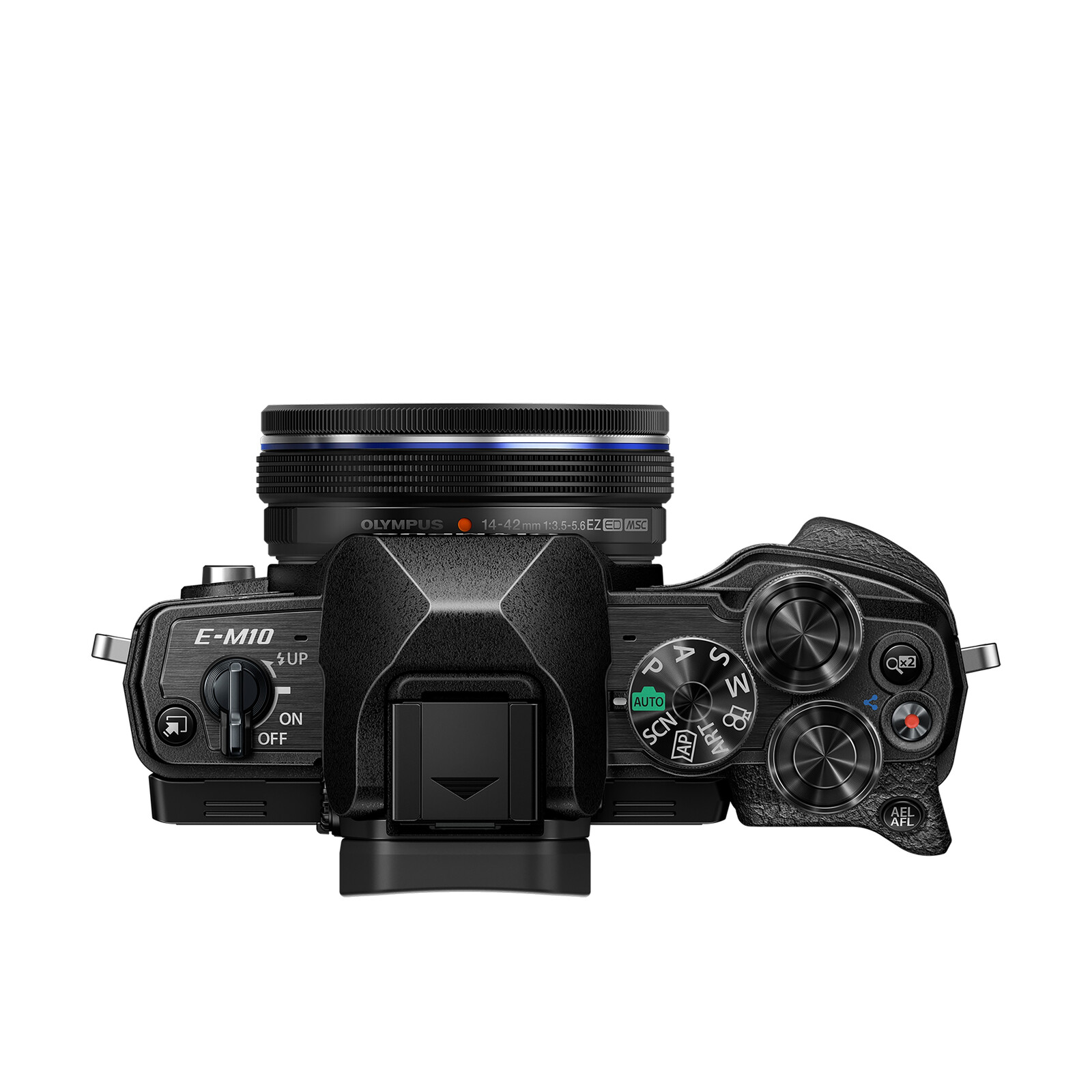 Oly OM-D E-M 10 MK IV schwarz + 14-42/3,5-5,6 EZ
