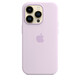 Apple iPhone 14 Pro Silikon Case mit MagSafe flieder