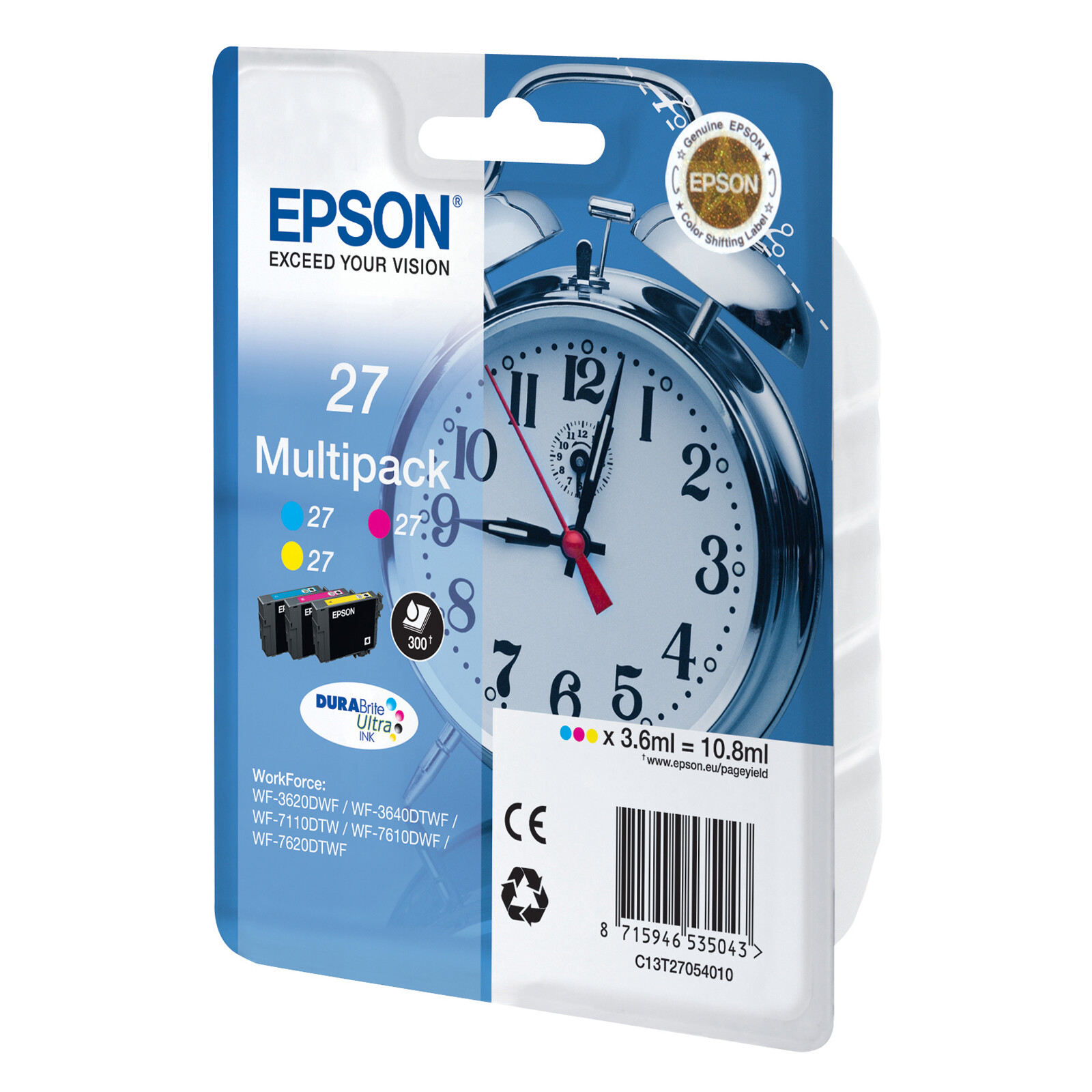 Epson 27 T2705 Tinte Multipack