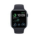 Apple Watch SE Alu 44mm Sportband mitternacht