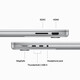 Apple MacBook Pro 14" M3,8CPU/10GPU/8GB/1TB,silber