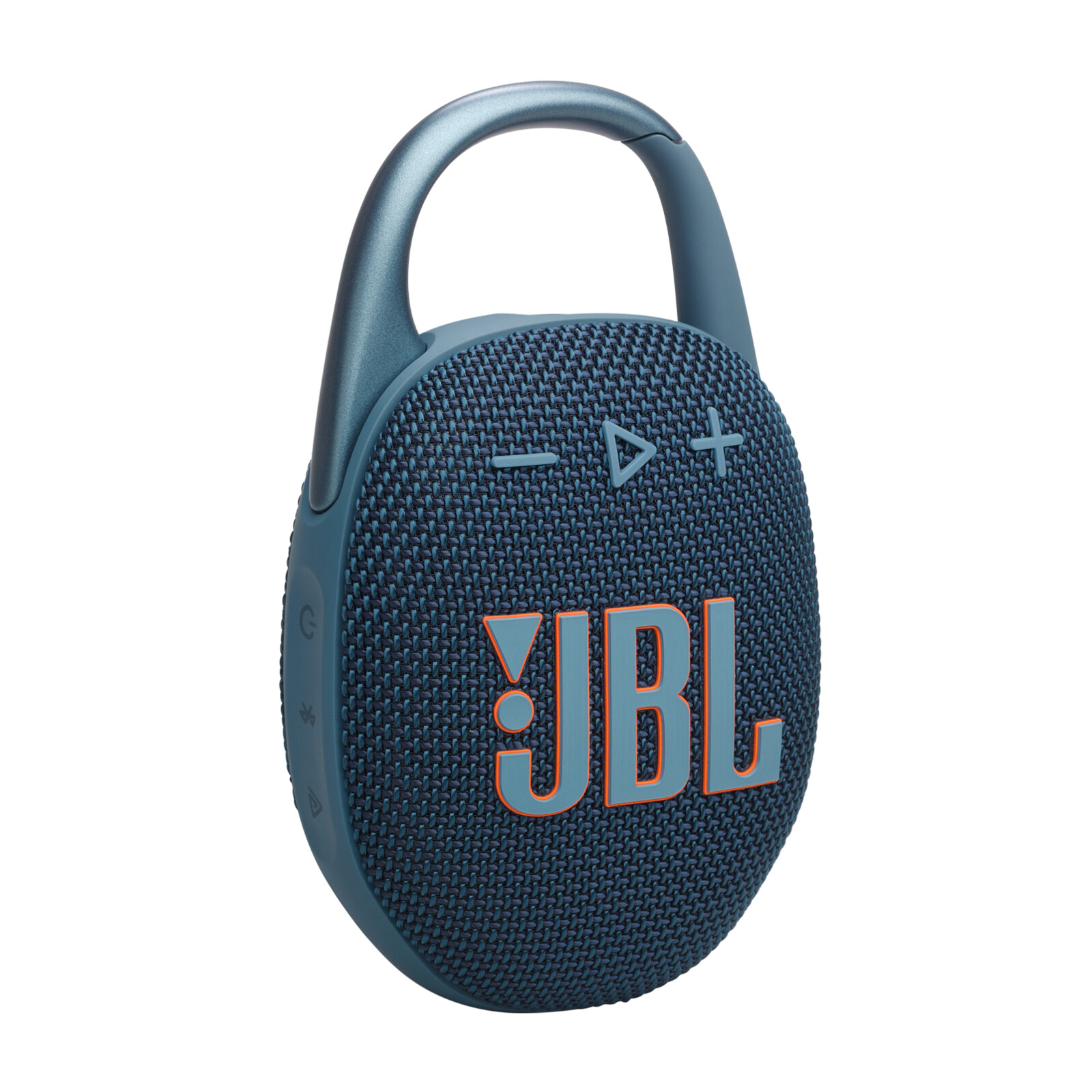 JBL Clip5 Bluetooth Lautsprecher mit Karabinerhaken blau