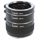 Dörr Zwischenringsatz Nikon AF 12/20/36mm Dörr Zwischenringsatz Nikon AF 12/20/36mm