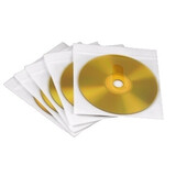 Hama 78334 CD-/DVD-Leerhüllen selbstklebend Hama 78334 CD-/DVD-Leerhüllen selbstklebend