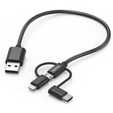 Hama 183305 3in1 Micro-USB-Kabel/Adapter USB-Type C /Lightni Hama 183305 3in1 Micro-USB-Kabel/Adapter USB-Type C /Lightni