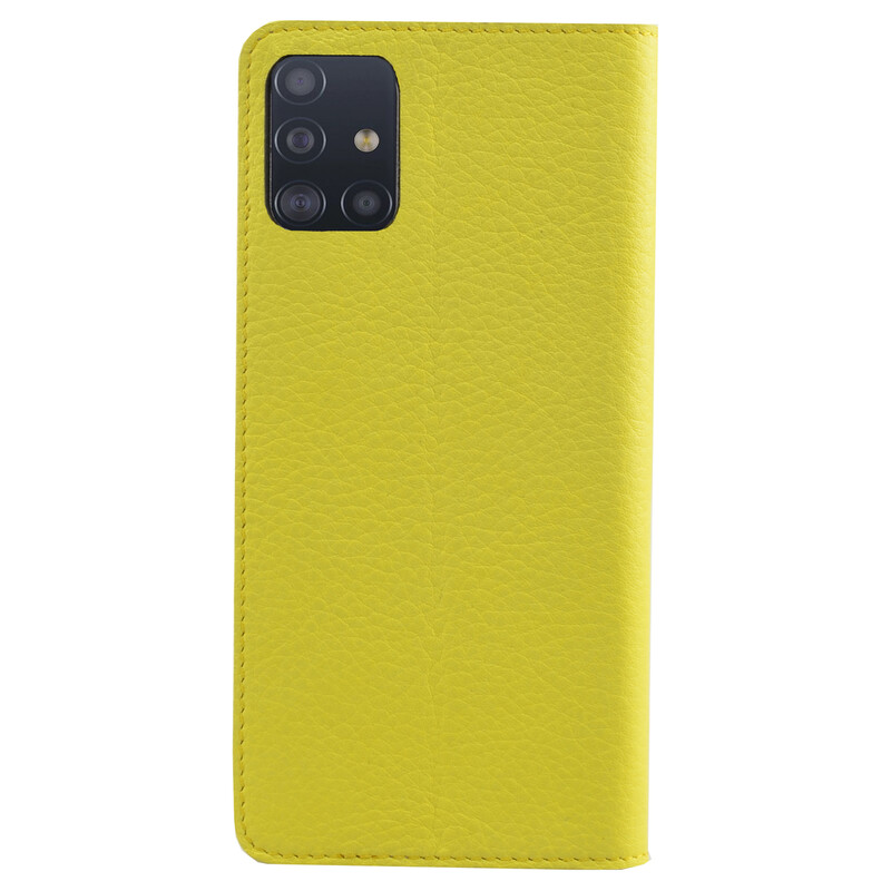 Galeli Booktasche MARC Samsung Galaxy A71 light lemon