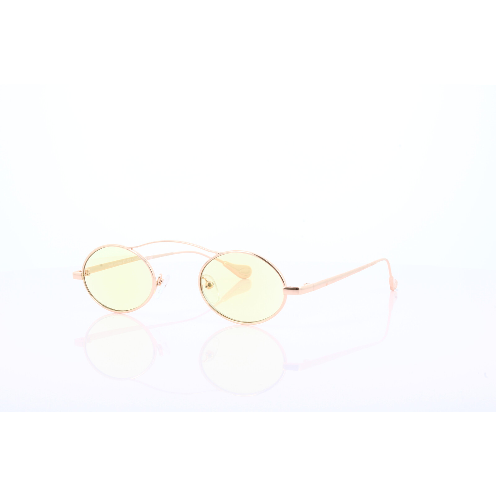 Vintage Fertiglesebrille getönt gelb +1,50