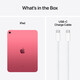 Apple iPad Wi-Fi 10,9" 256GB pink 10. Gen