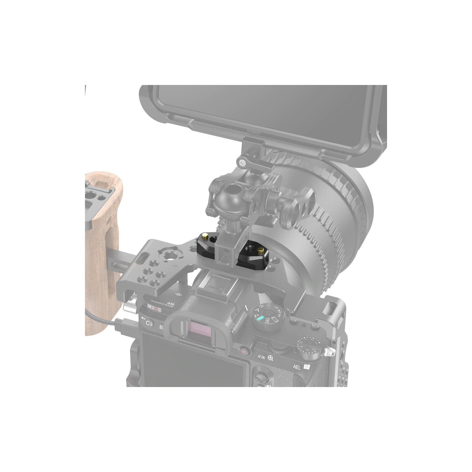 SmallRig NATO Rail mit ARRI Locating Stift 48mm