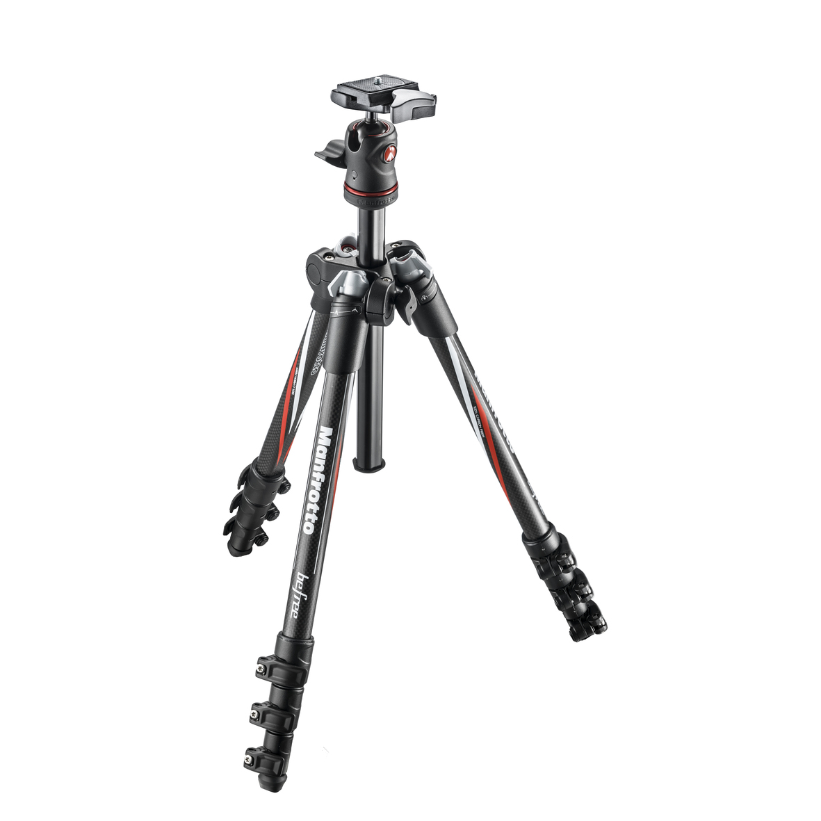 Manfrotto Befree Carbon schwarz mit Kugelkopf
