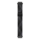 Polar Wechselband 20mm geflochten Garn schwarz S-L