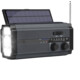 Felixx Outdoor FM/AM Radio Solar mit LED 4500mAh schwarz