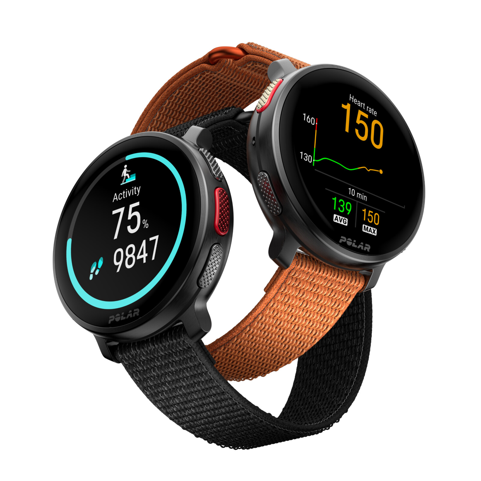 Polar Vantage V3 Hook-Loop schwarz