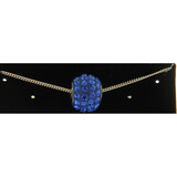 Kette 40+5cm Kristalle saphir Kette 40+5cm Kristalle saphir