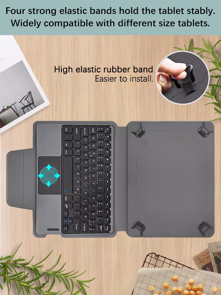 felixx Univ. Tab Case 11" Black KEYMATE + Touch -IOS/AN/WI