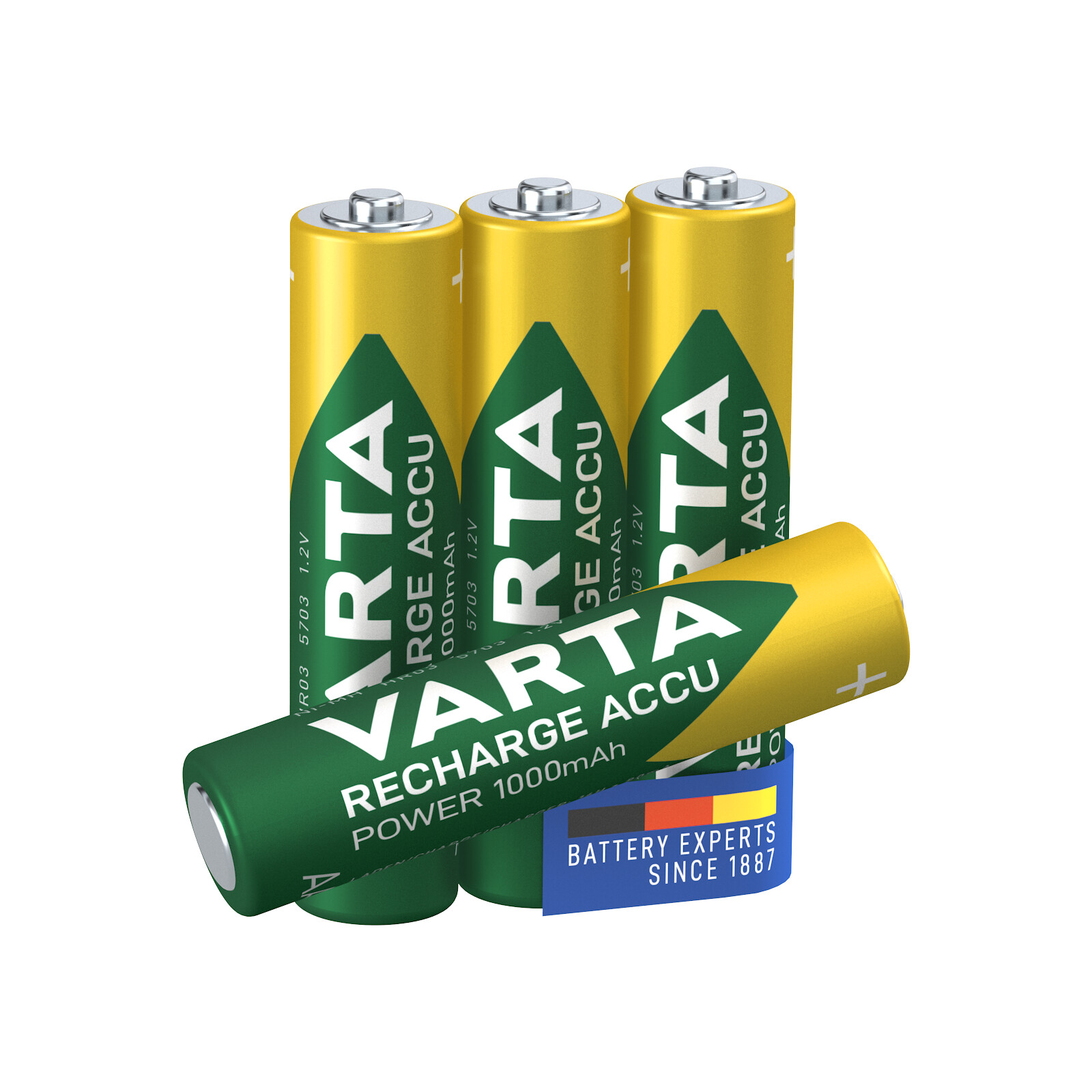 Varta 5703 AAA Recharge Accu Power 1000mAh 4er