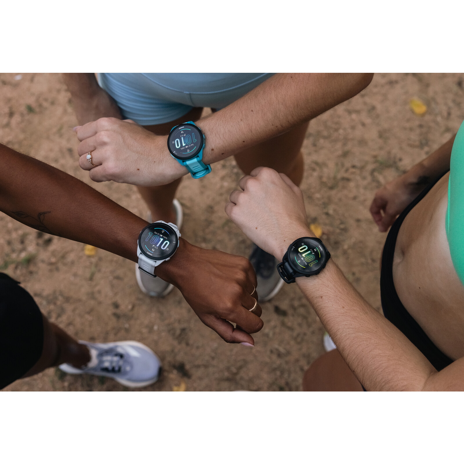 Garmin Forerunner 165,GPS,Mist Grey/Whitestone