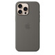 Apple iPhone 16 Pro Max Silikon Case mit Magsafe stone gray
