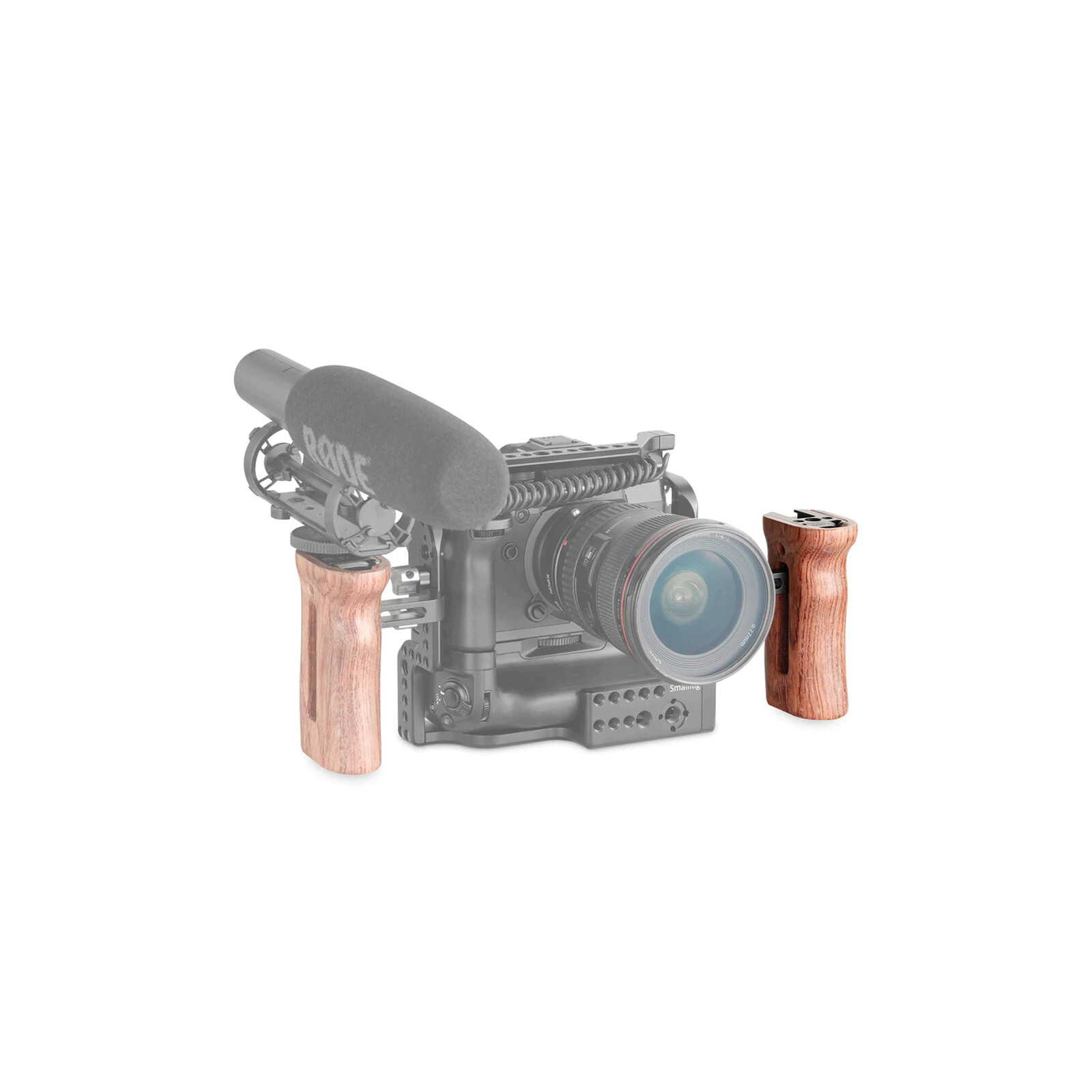 SmallRig HSN2093C Universaler Holzseitengriff 