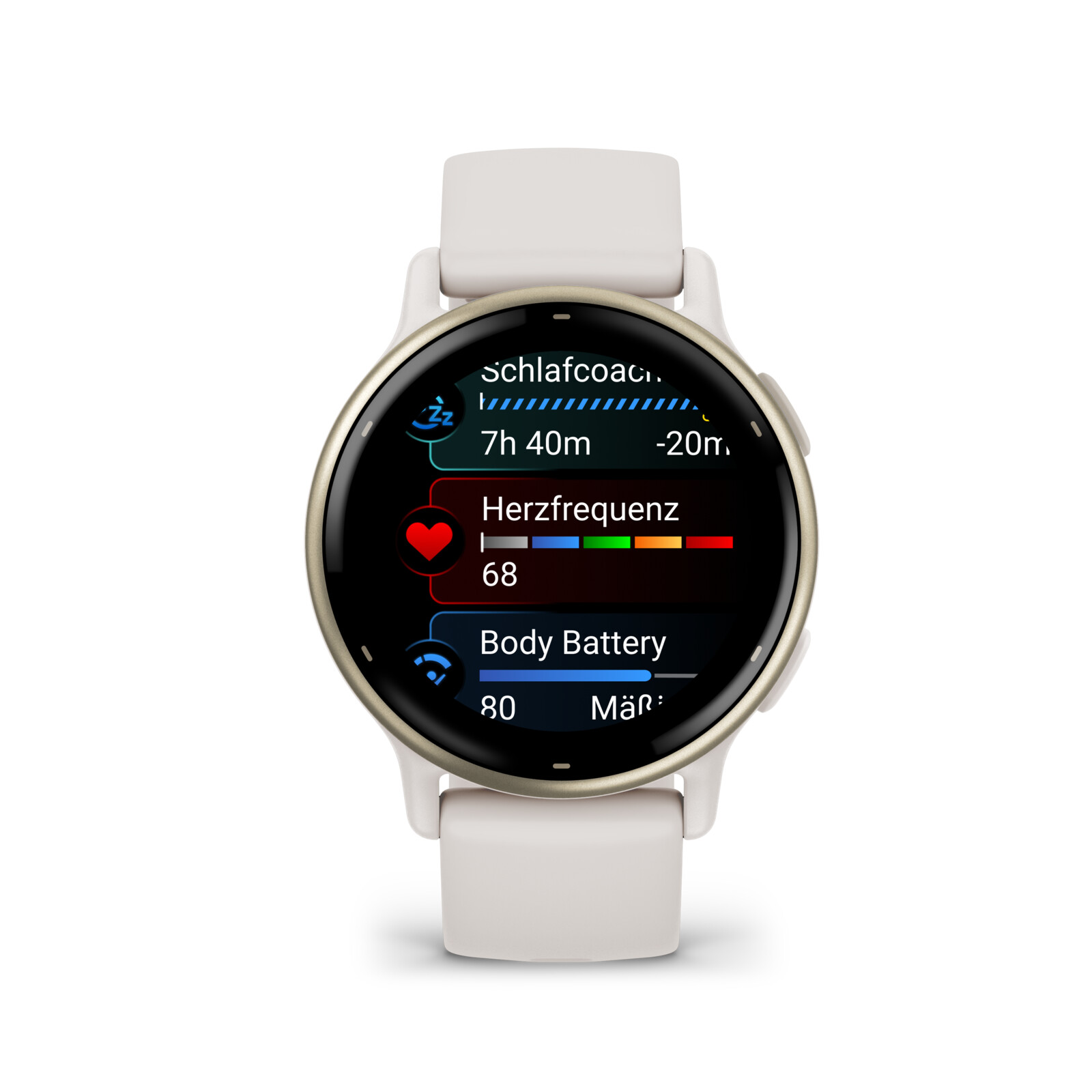 Garmin Vivoactive 5 elfenbein/cremegold