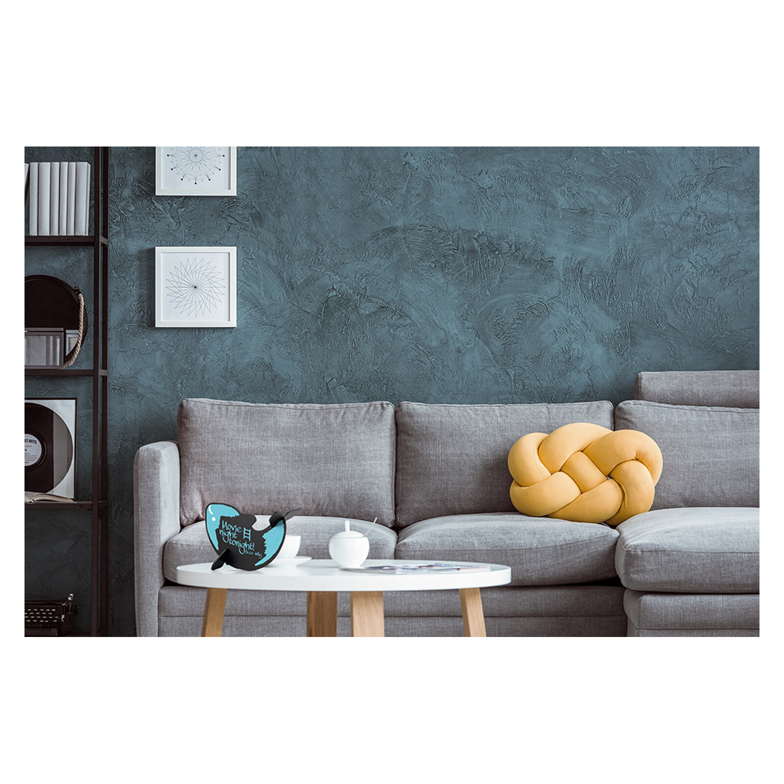 Securit 3-D Tier Whale Schwarz