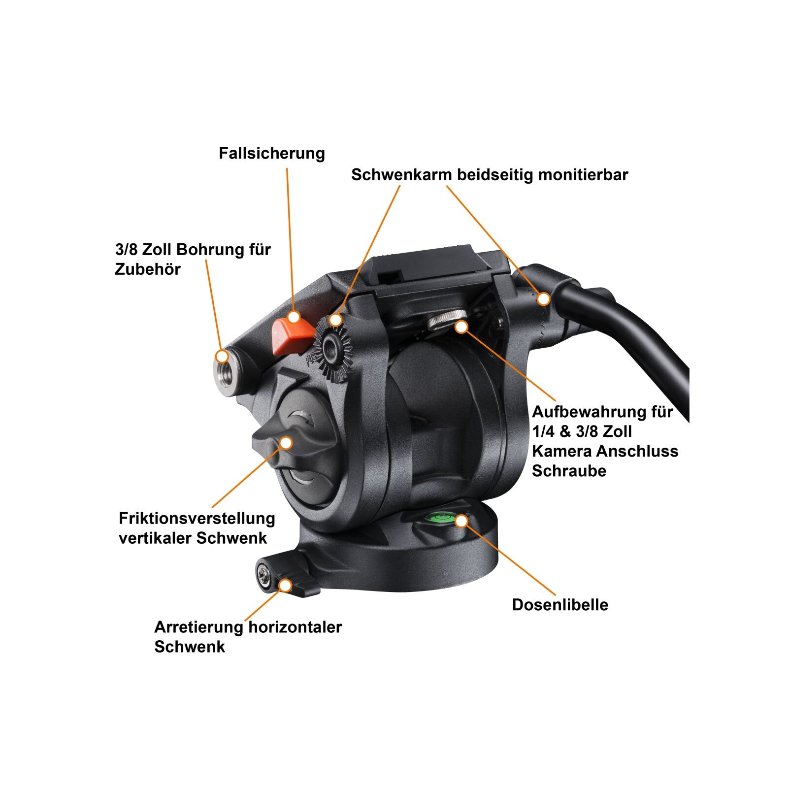 Walimex pro Video Einbein Stativ Cineast Mono Hartlauer