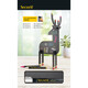 Securit 3-D Tier Reh Schwarz