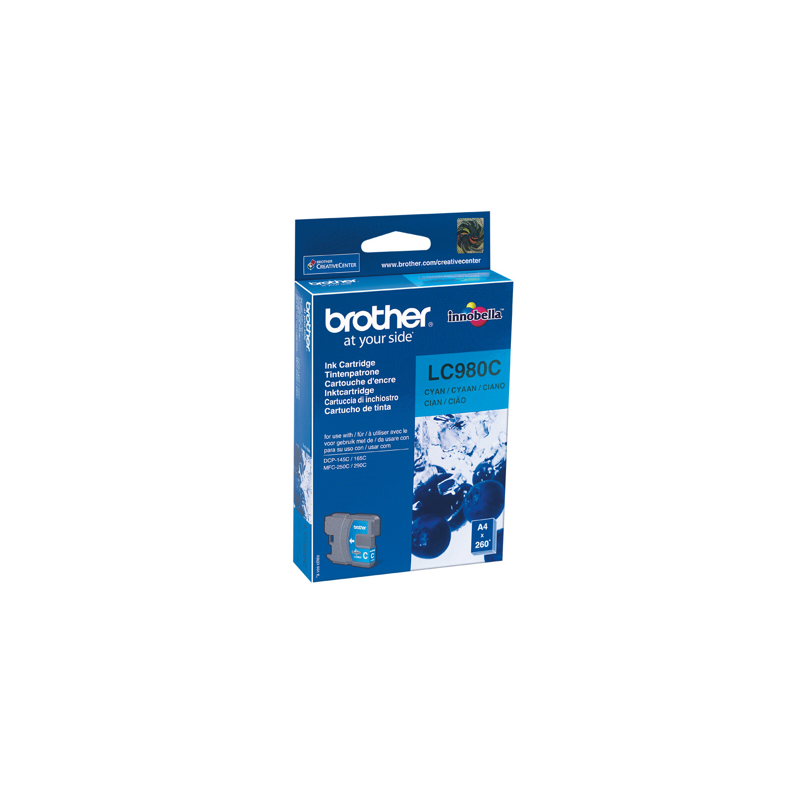 Brother LC-980C Tinte cyan