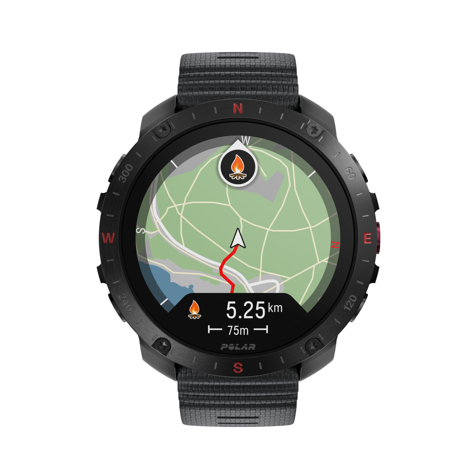 Polar Grit X2 Pro schwarz S/L HR