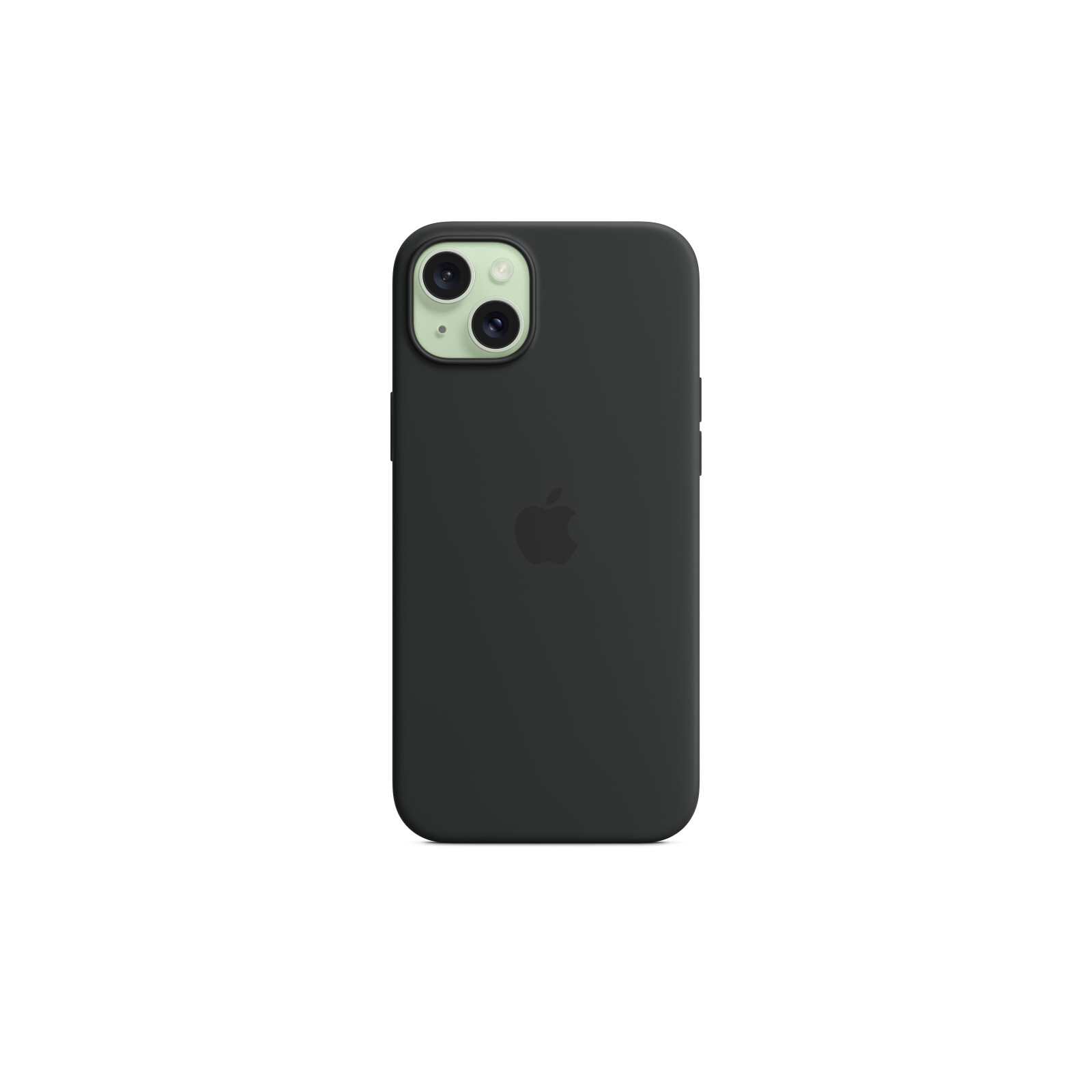 Apple iPhone 15 Plus Silikon Case mit MagSafe black