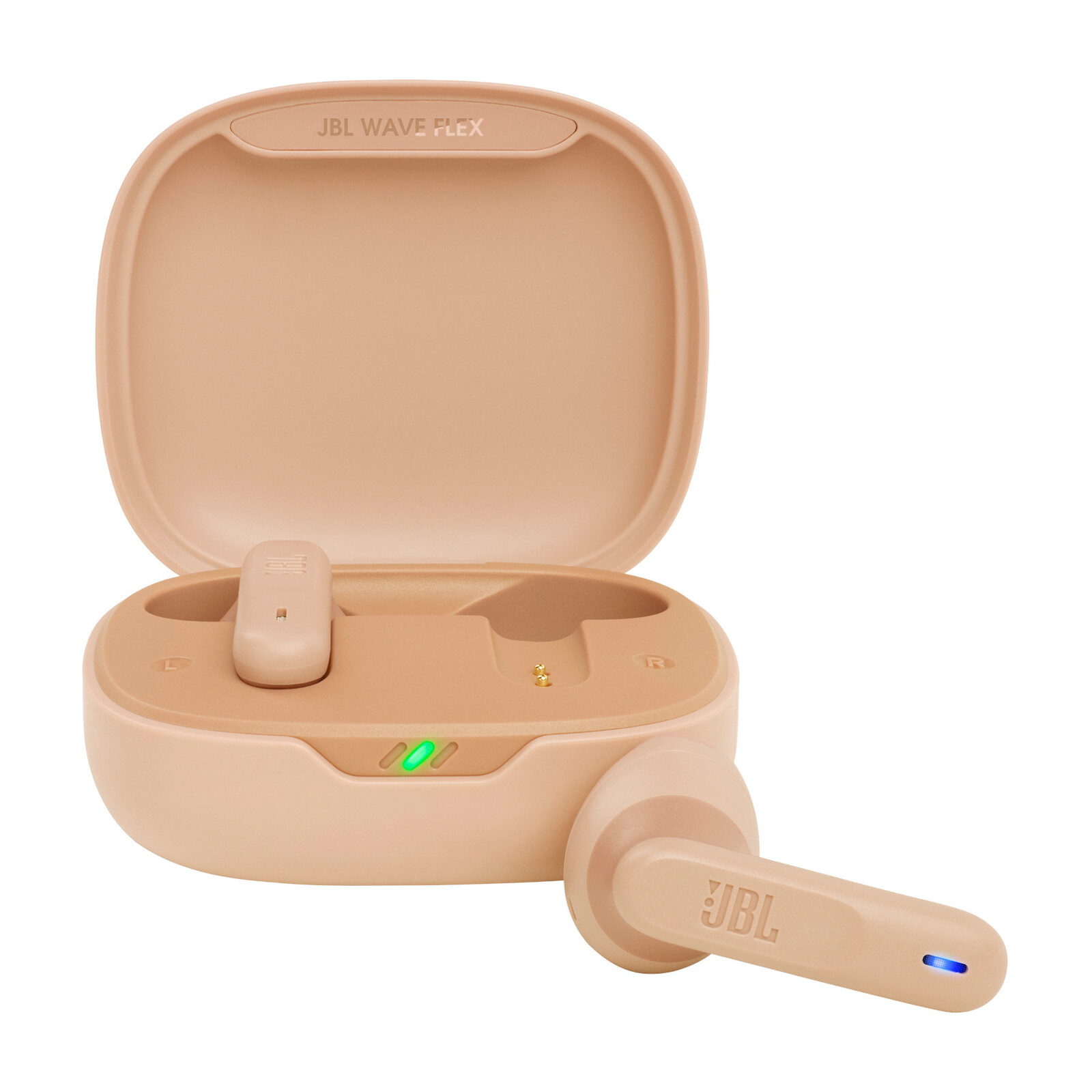 JBL Wave Flex kabelloser In-Ear Kopfhörer, beige