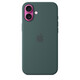  Apple iPhone 16 Plus Silikon Case mit Magsafe lake green 