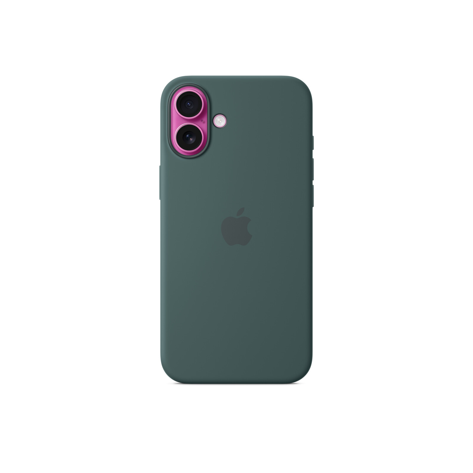  Apple iPhone 16 Plus Silikon Case mit Magsafe lake green 