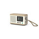 Pure Classic Mini Digitalradio cotton white/oak