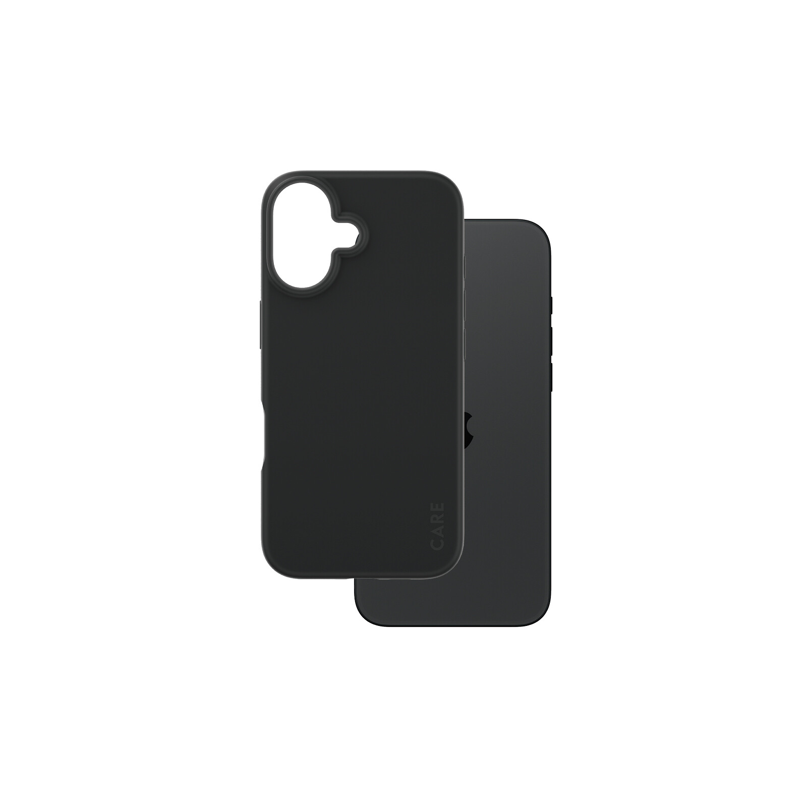 Care Back Cover Fashion Apple iPhone 16 schwarz