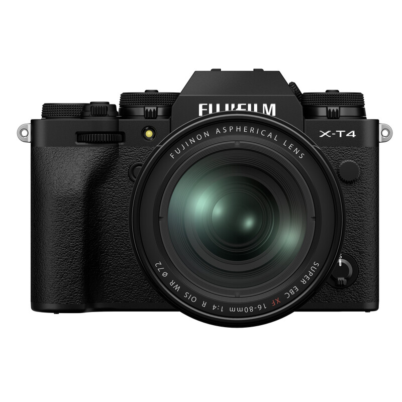 Fujifilm X-T4 black + XF 16-80/4.0 R OIS WR