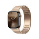 Apple Watch 42mm Gliederarmband gold