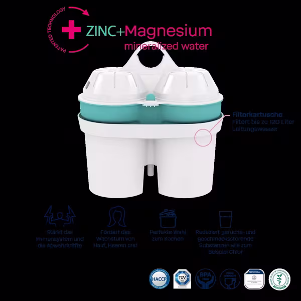 BWT ZINK + Magnesium Kartusche 3er Pack