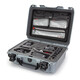 Nanuk Case 925 DSLR silber inkl. Organizer