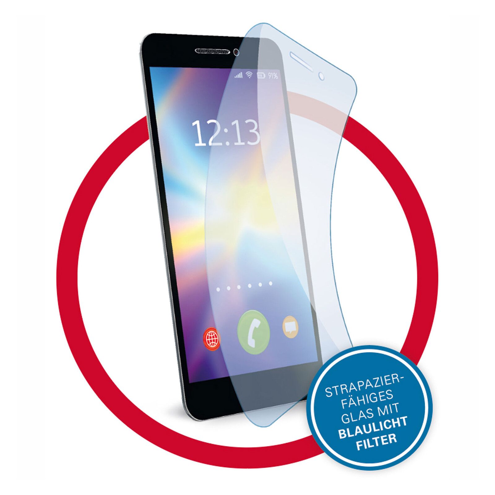 Emporia Displayschutzglas Flexi Smart 4 Blaulichtfilter