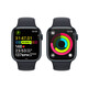 Apple Watch S9 GPS+Cellular Alu 45mm Sportb. S/M mitternacht