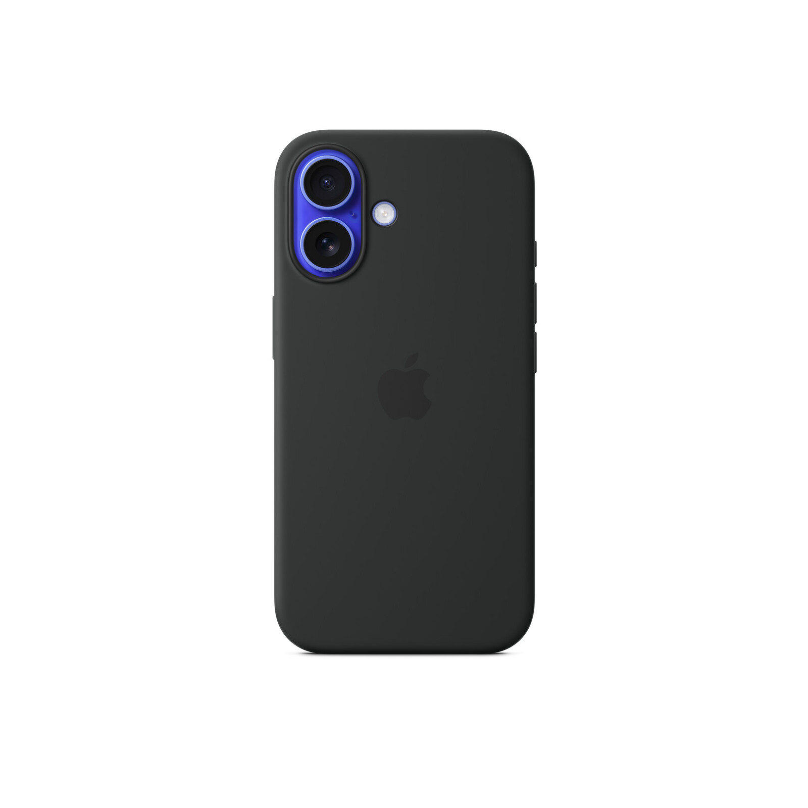 Apple iPhone 16 Silikon Case mit Magsafe black