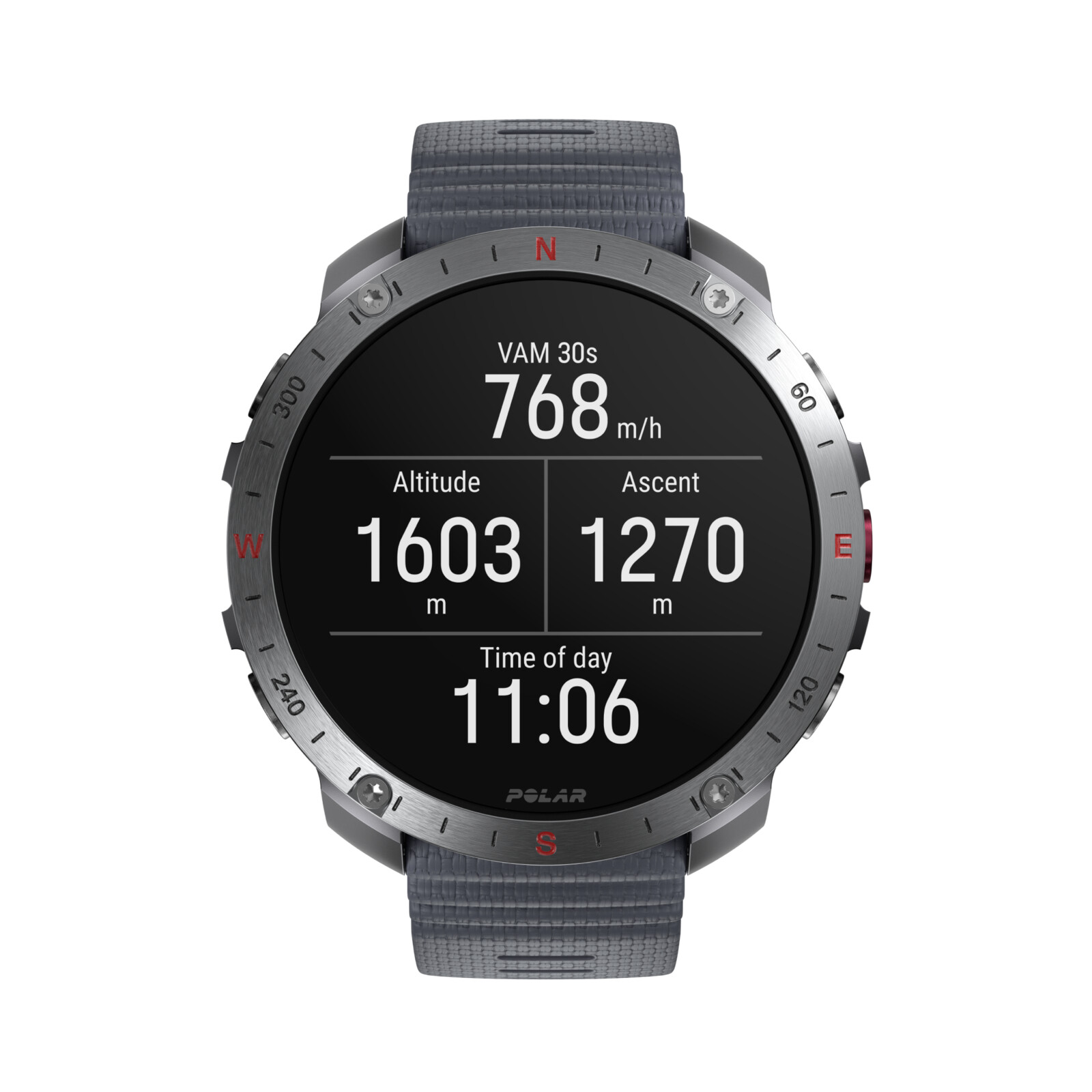 Polar Grit X2 Pro grau S/L