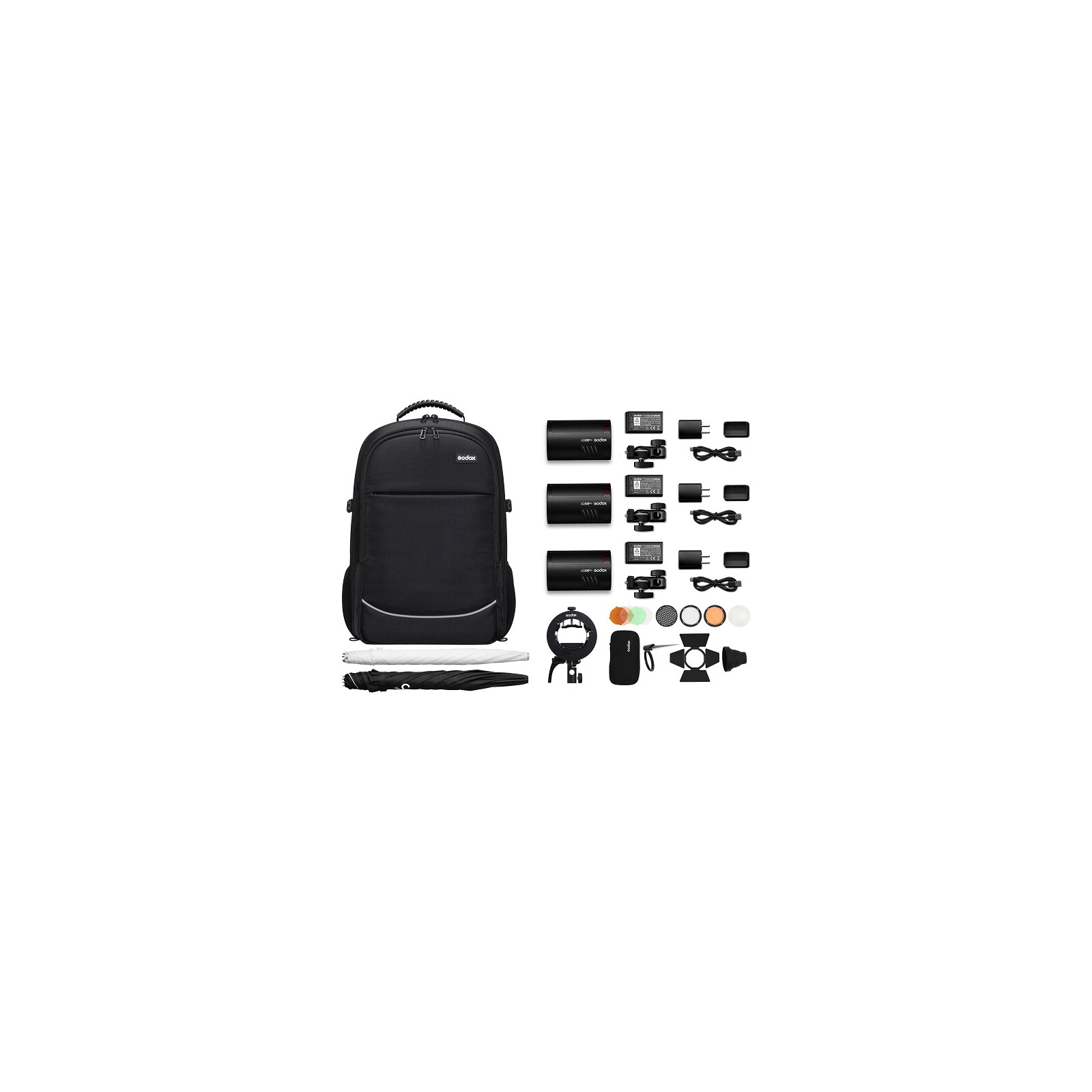 Godox AD100 PRO 3 Light Kit 