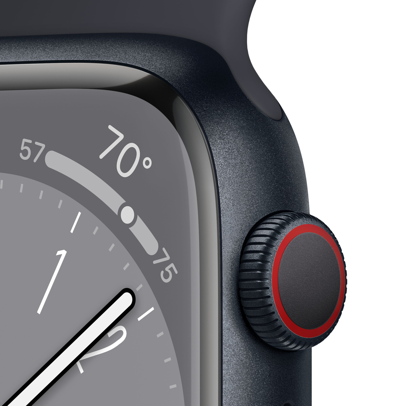 Apple Watch 8 Edelstahl Oder Aluminium Apple Watch Series 8 Cellular Edelstahl 45mm Sportband mittern. | Hartlauer