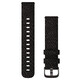 Garmin Uhrenarmband Vivomove 20mm Nylon Schwarz/Jaquard