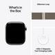 Apple Watch S10 GPS 42mm natural titanium Case+Milanese Loop