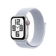Apple Watch SE LTE 40mm silver Alu Case + blue Loop