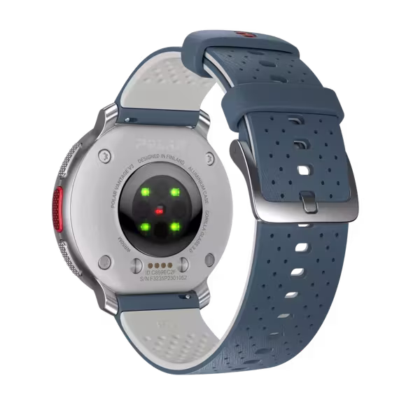 Polar Vantage V3 silver/blue S-L