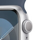 Apple Watch S9 GPS Alu silber 41mm Sportband M/L sturmblau
